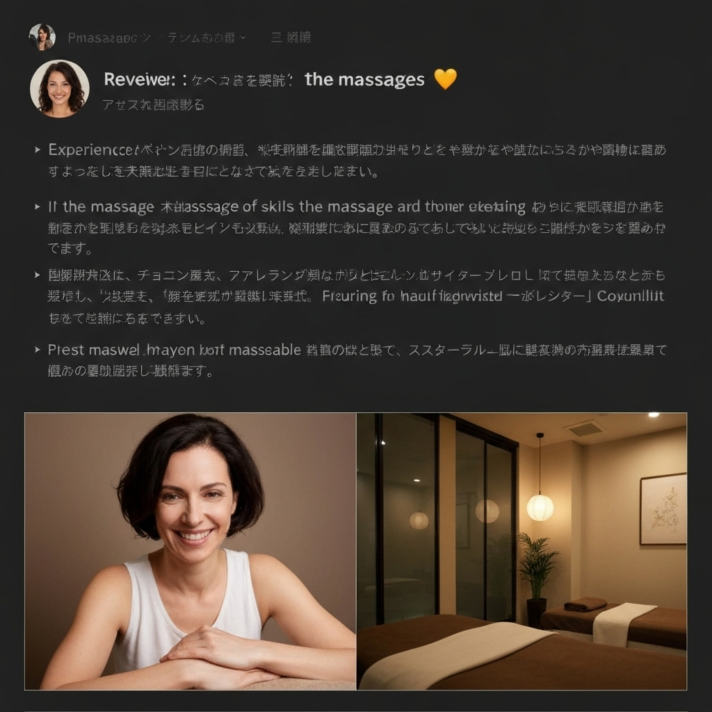 수원시 출장마사지 이용 후기 및 추천 코스